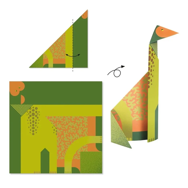 Origami: Dinosaurier