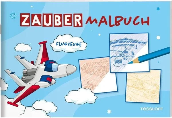 Zauber Malbuch - Flugzeuge