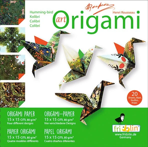 Art Origami - Pieter Bruegel - Kranich 15x15 cm