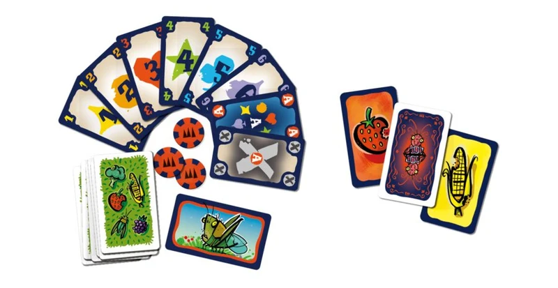 Drei Magier: Heuschrecken Poker, Kartenspiel