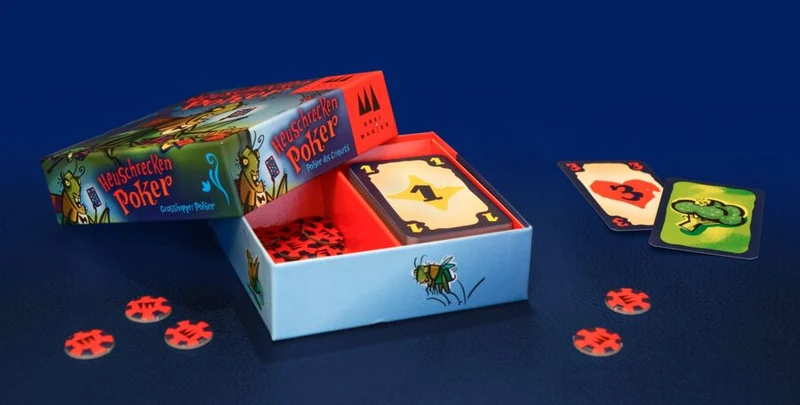 Drei Magier: Heuschrecken Poker, Kartenspiel