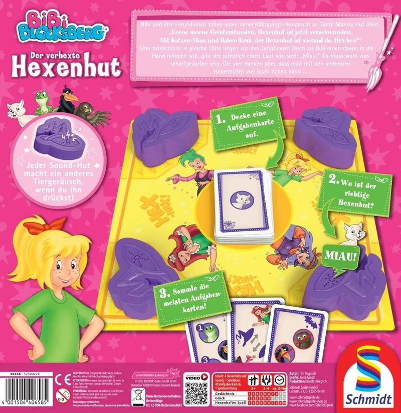 Bibi Blocksberg: Der verhexte Hexenhut, Kinderspiel