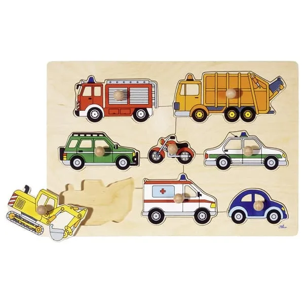 Verkehrsmittel Steckpuzzle