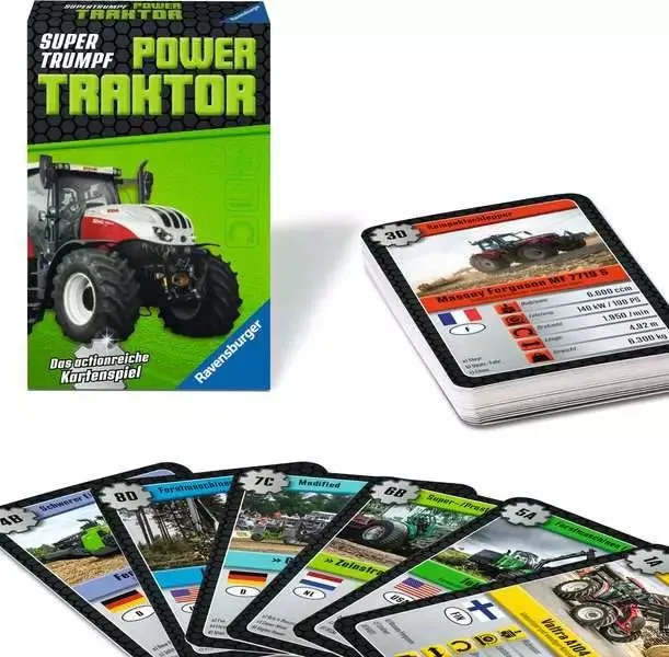 Kartenspiel – Supertrumpf Power Traktor – ab 7 Jahren