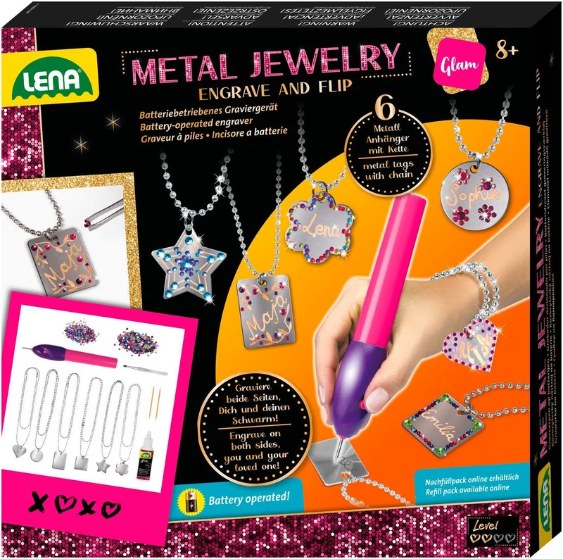 Metal Jewelry Schmuck und Gravurstudio ab 8 Jahren – Lena