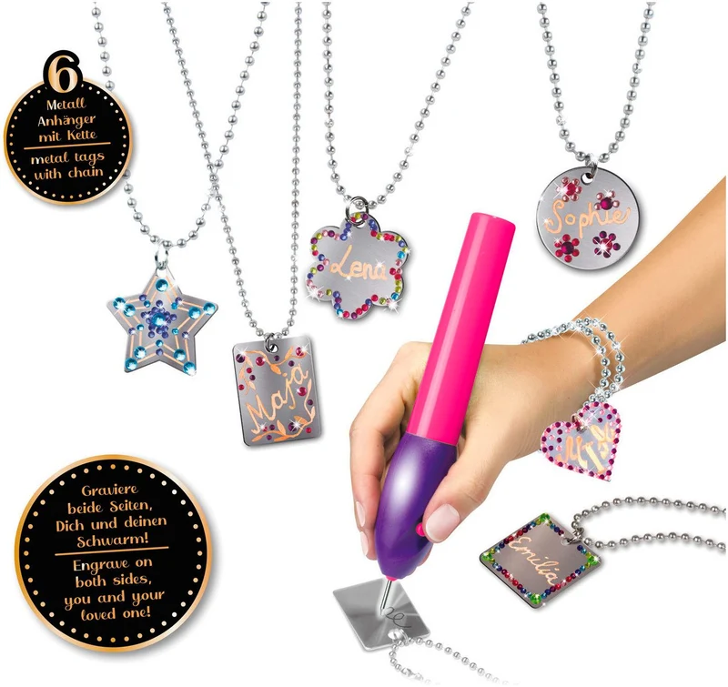 Metal Jewelry Schmuck und Gravurstudio ab 8 Jahren – Lena