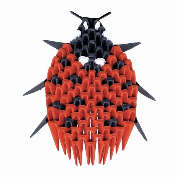 Creagami - Origami 3D Marienkäfer, 113 Teile