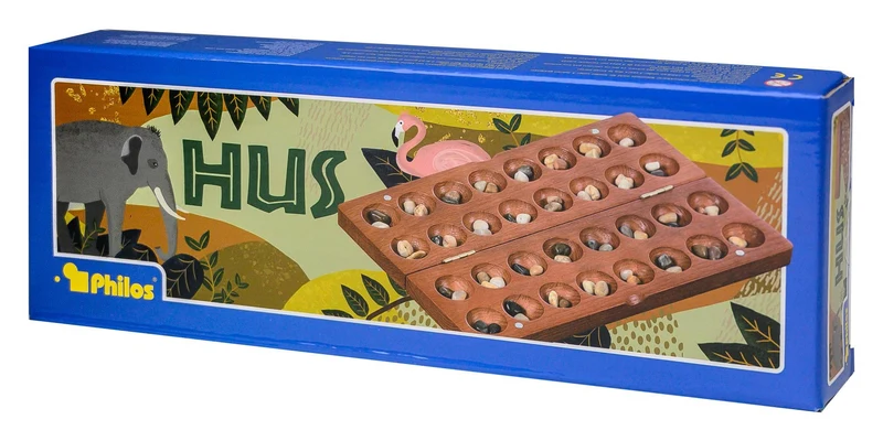 Hus Strategiespiel Hevea-Holz ab 6 Jahren – Philos
