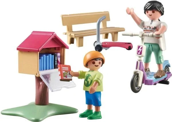 Playmobil® My Life 71511 - Büchertausch für Leseratten