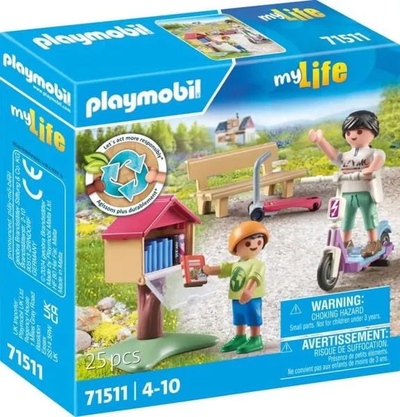 Playmobil® My Life 71511 - Büchertausch für Leseratten