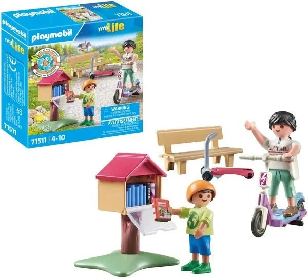 Playmobil® My Life 71511 - Büchertausch für Leseratten