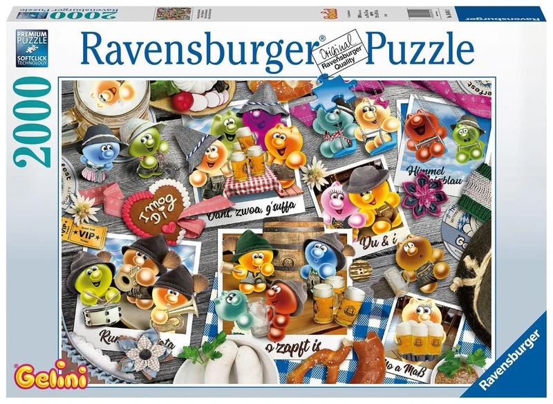 Gelini auf dem Oktoberfest – Ravensburger Premiumpuzzle mit 2000 Teilen