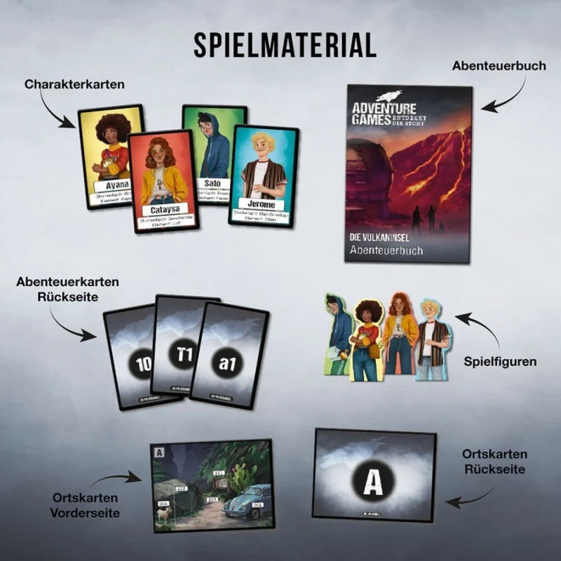 Adventure Games - Entdeckt die Story - Die Vulkaninsel