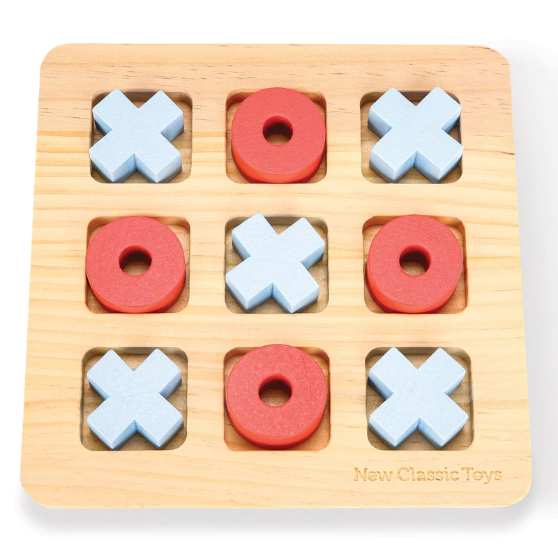 Tic Tac Toe aus Holz