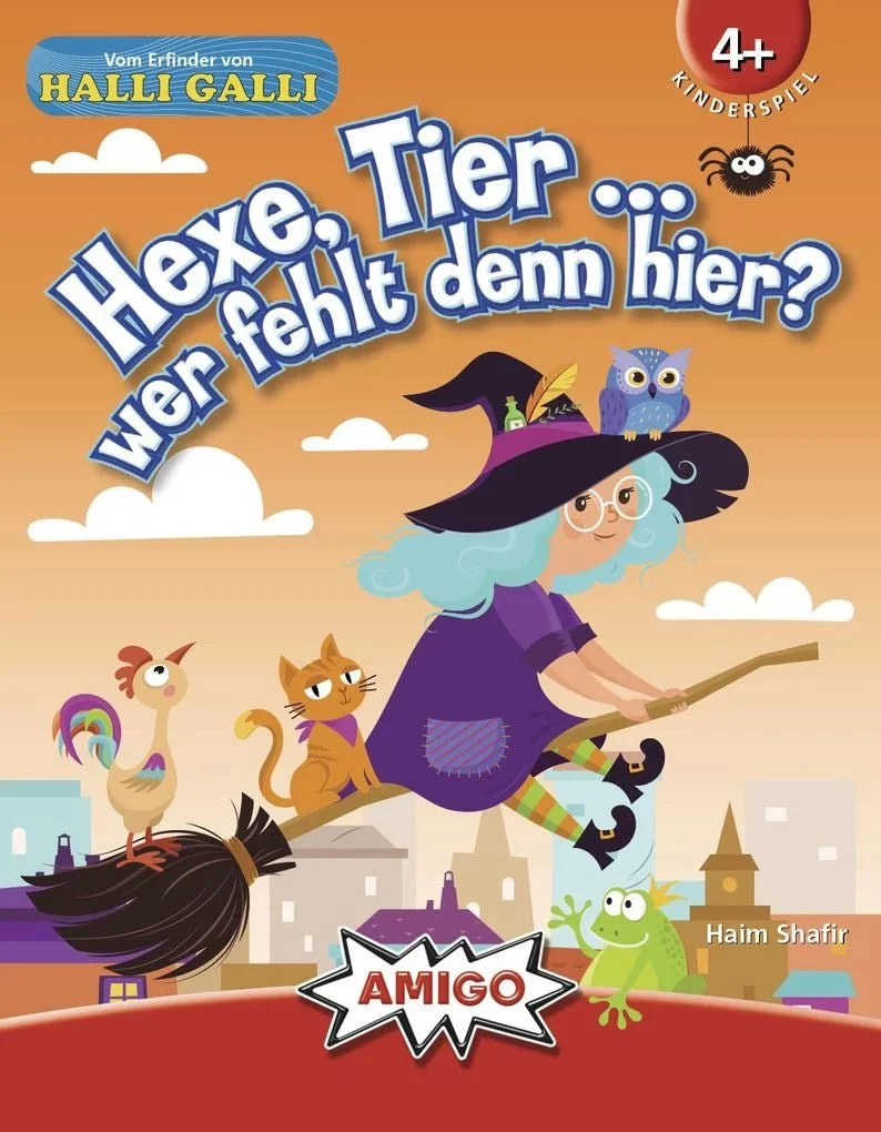 Hexe, Tier … wer fehlt denn hier? – Würfel- und Suchspiel