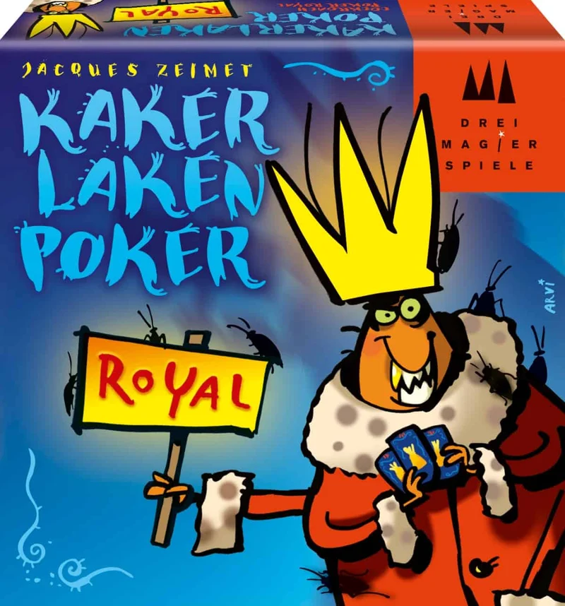 Drei Magier: Kakerlakenpoker Royal, Kartenspiel