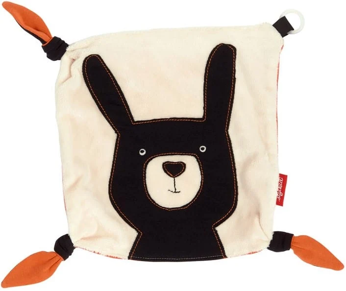 Schnuffeltuch - Hase Green 27cm