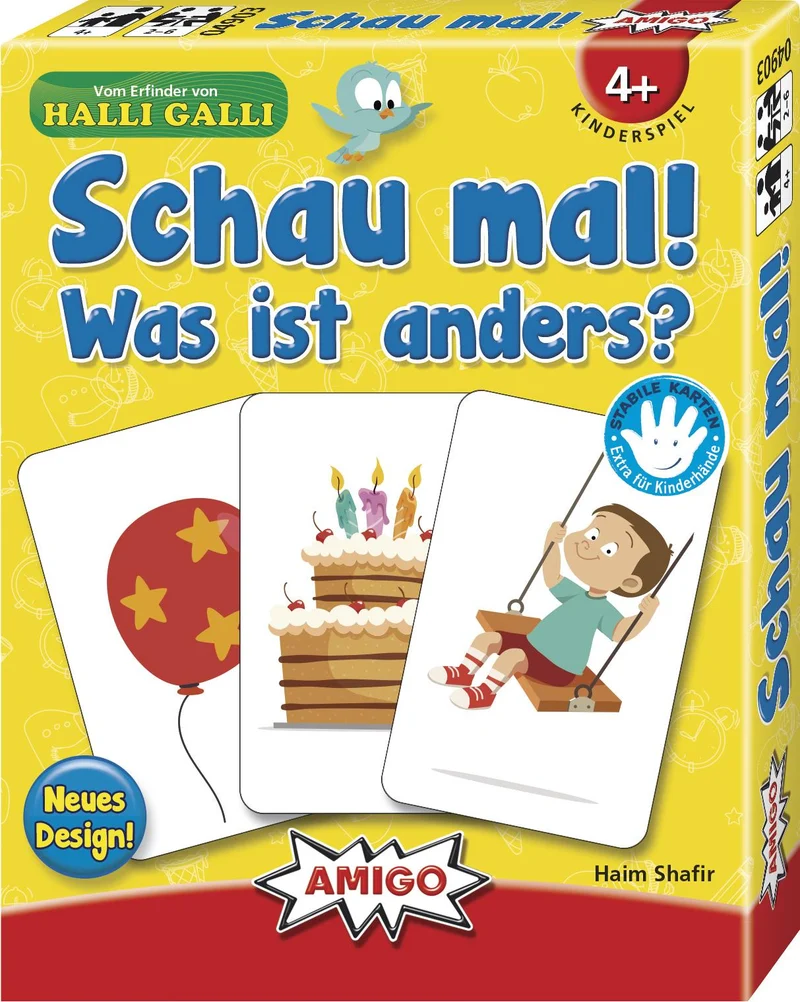 Schau mal! Was ist anders? – Beobachtungsspiel