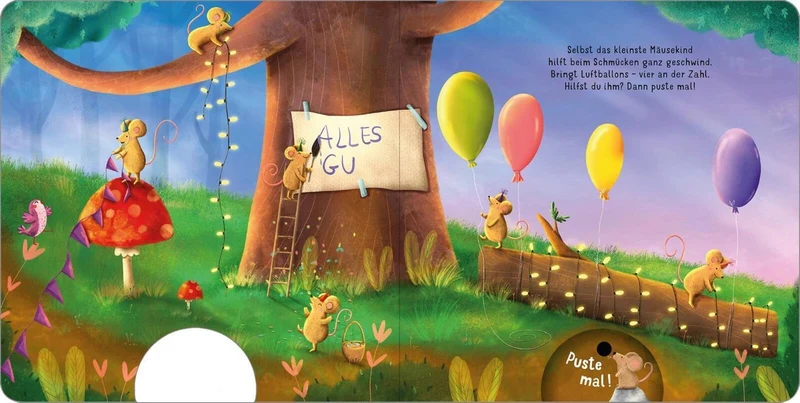 Mein liebstes Pustebuch : Hallo Frühling !