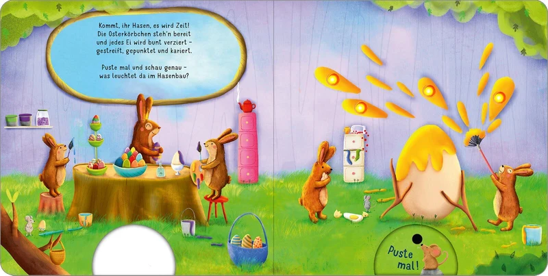 Mein liebstes Pustebuch : Hallo Frühling !