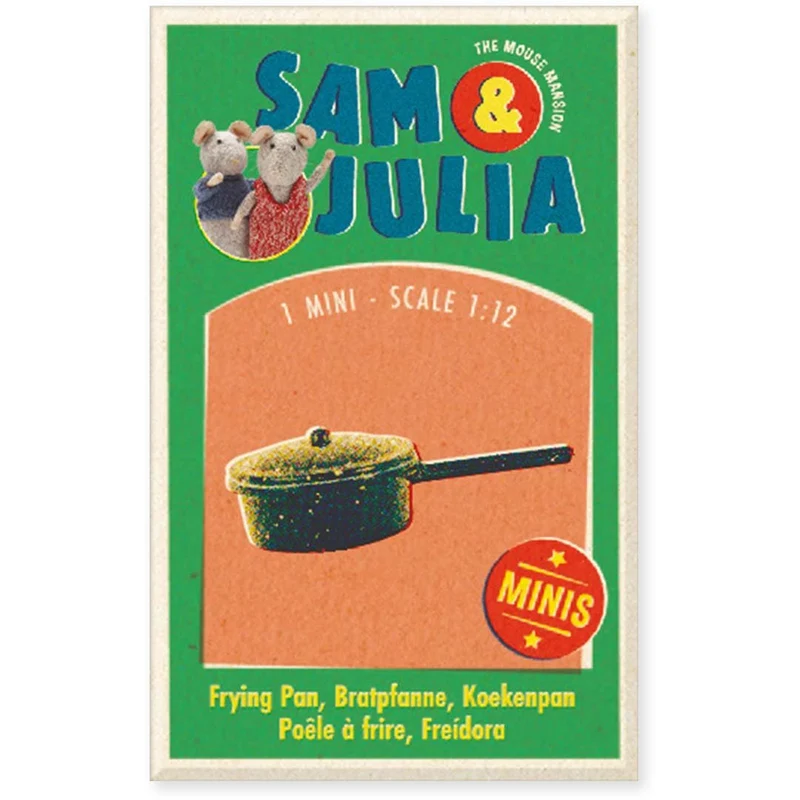 Sam & Julia Miniaturset - Minis: Bratpfanne