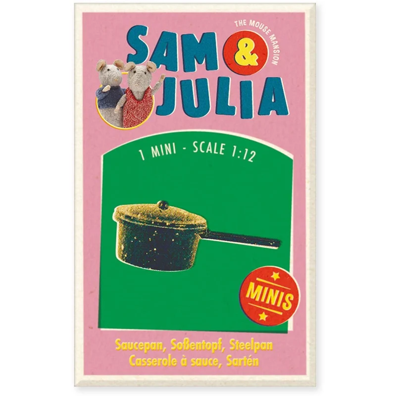 Sam & Julia Miniaturset - Minis: Stieltopf
