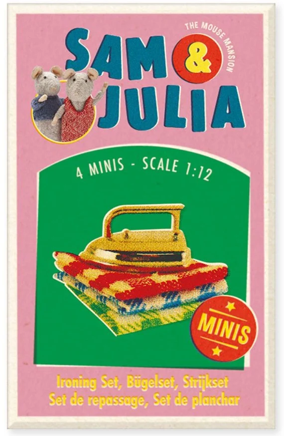Sam & Julia Miniaturset - Minis: Bügeleisen