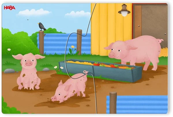 HABA 10 Puzzles – Auf dem Bauernhof