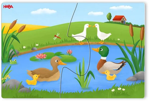 HABA 10 Puzzles – Auf dem Bauernhof