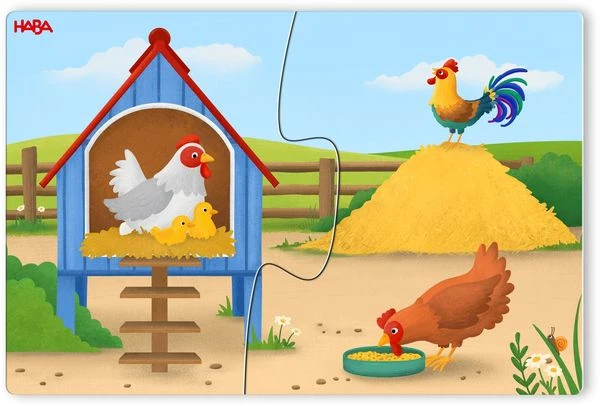 HABA 10 Puzzles – Auf dem Bauernhof