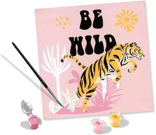 Malen nach Zahlen - Be Wild