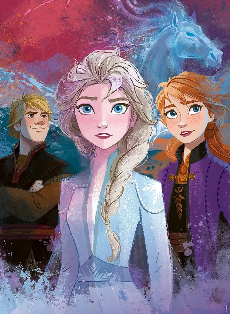 Elsa, Anna und Kristoff – Ravensburger Puzzle 300 XXL Teile