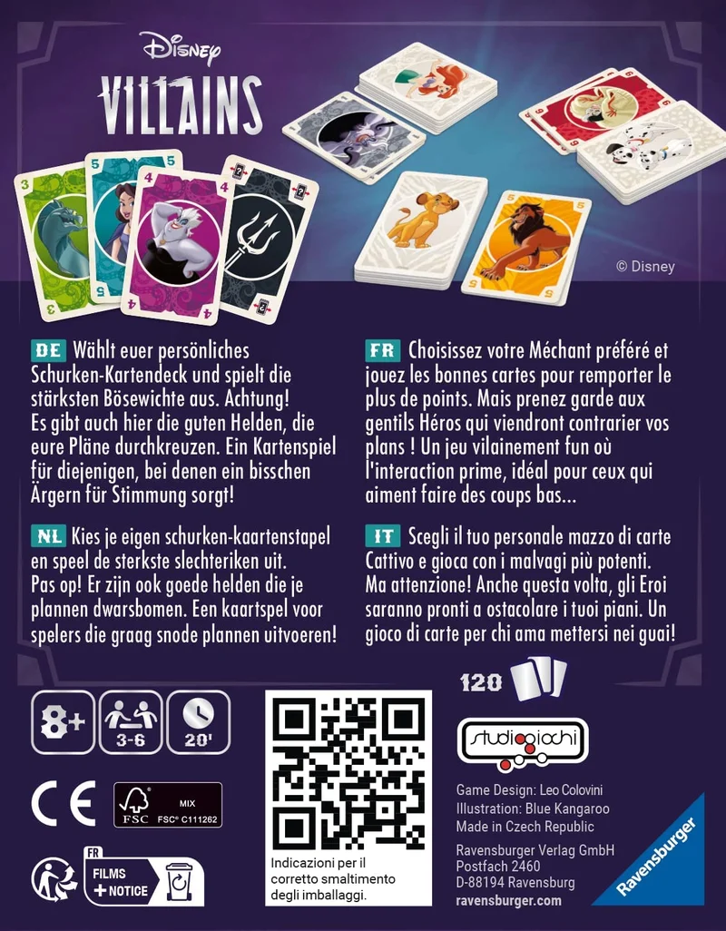Disney Villains - The Card Game