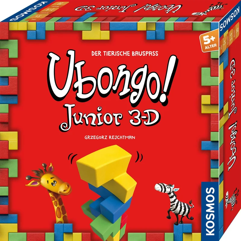 Ubongo Junior 3-D - Der tierische Bauspaß