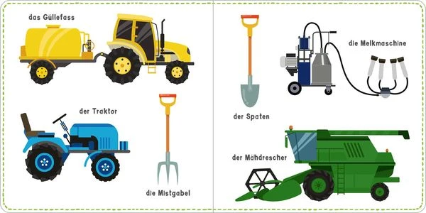 Mein kunterbuntes Wörterbuch - Bauernhof