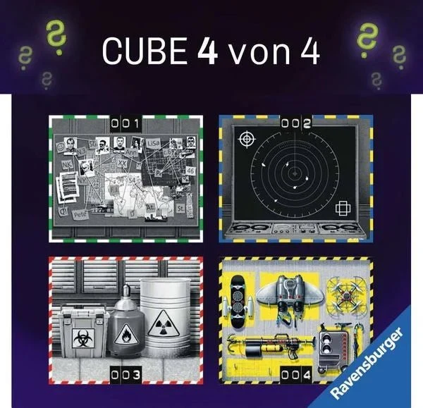 Ravensburger - Mystery Cube Das Agentenausrüstungslager