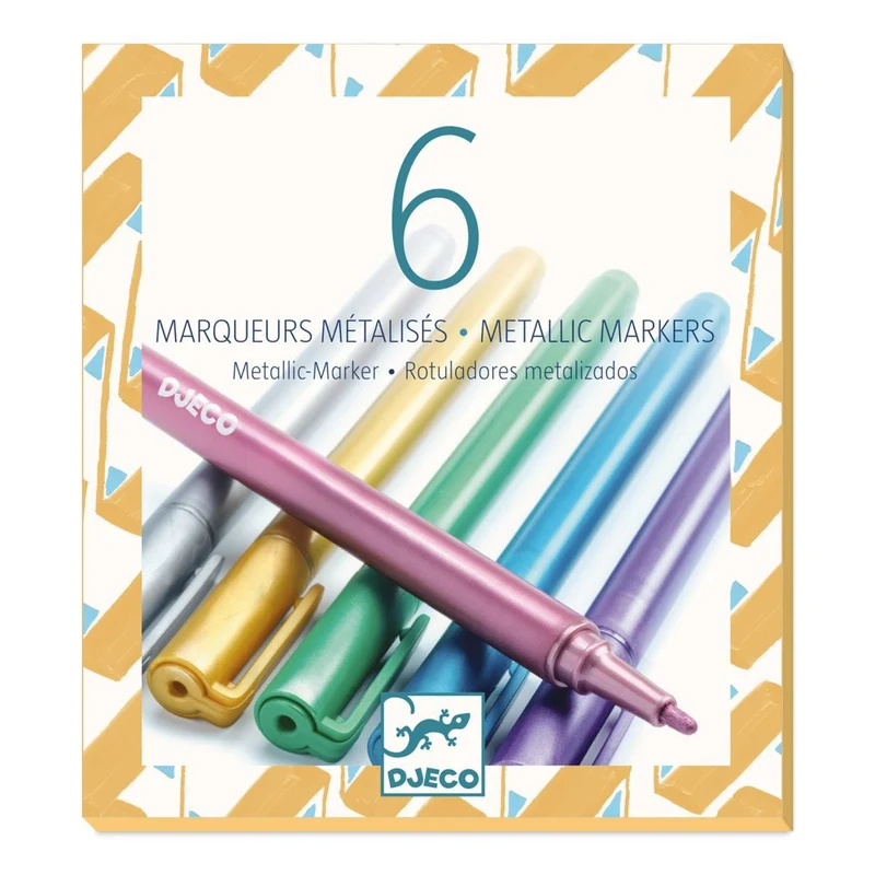 Farben: 6 Metallic Marker