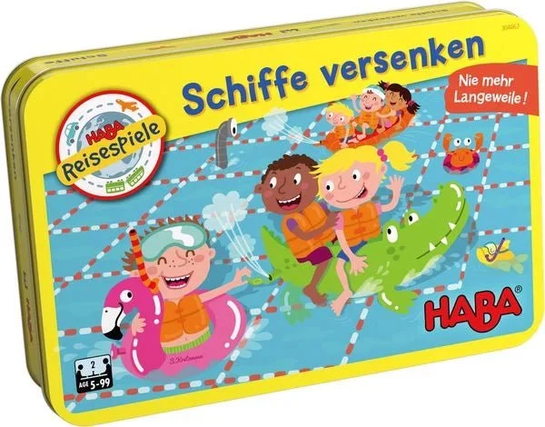 HABA - Schiffe versenken Metalldose