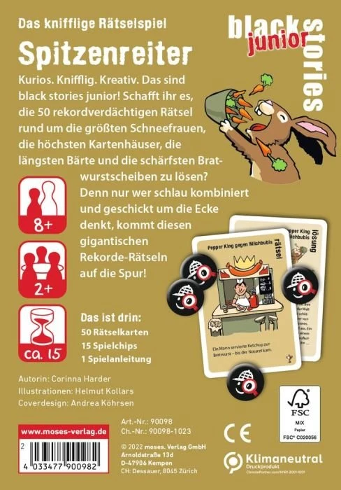 black stories junior Spitzenreiter