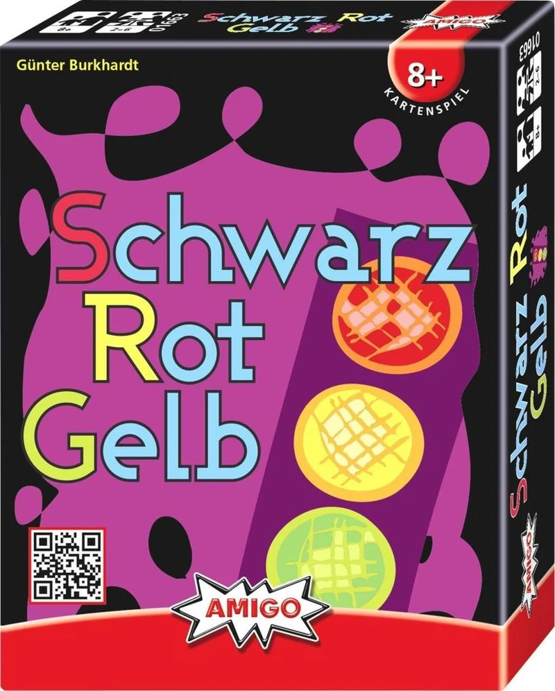 Schwarz Rot Gelb Kartenspiel – Rasantes Reaktionsspiel