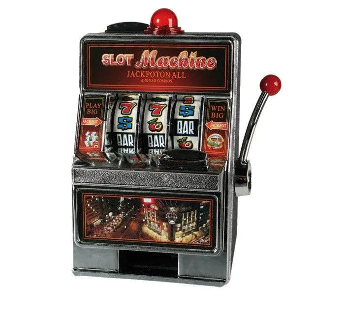 Spardose Spielautomat Slot Machine / Einarmiger Bandit