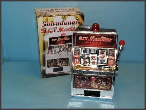 Spardose Spielautomat Slot Machine / Einarmiger Bandit