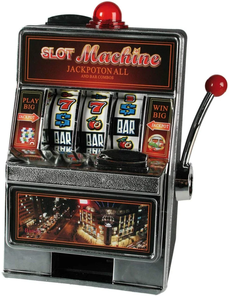 Spardose Spielautomat Slot Machine / Einarmiger Bandit