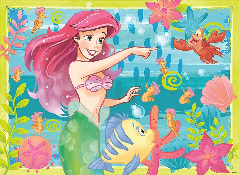 Puzzle 500 Teile - Arielles Unterwasserparade